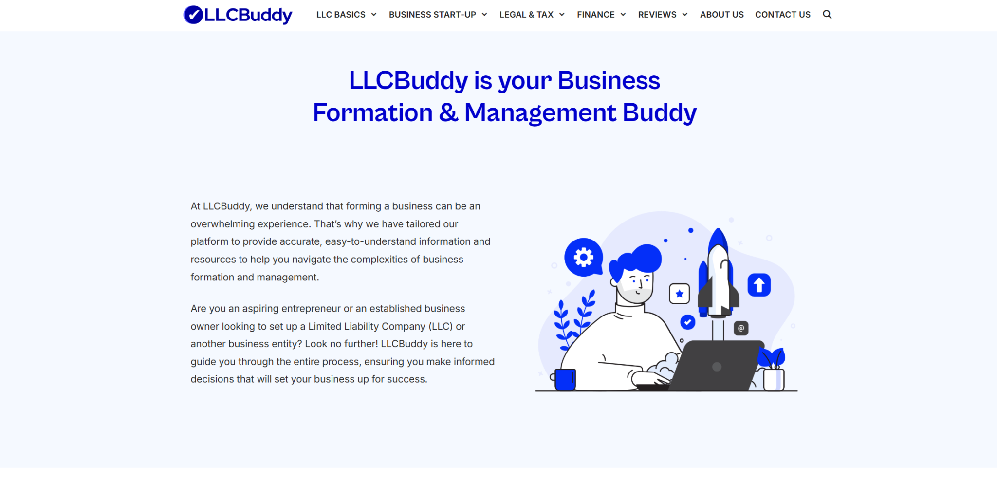 LLCBuddy:您的创业之旅的可靠伙伴